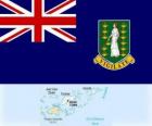 Σημαία των Βρετανικών Παρθένων Νήσων, βρετανικό υπερπόντιο έδαφος στην Καραϊβική